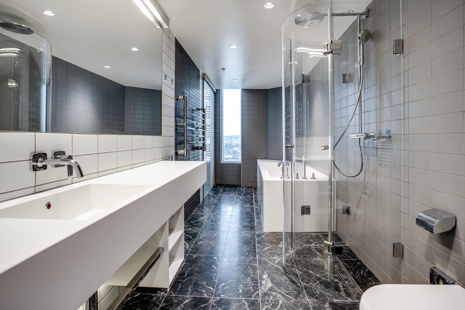 Materiale composito Astone — mobili da bagno
