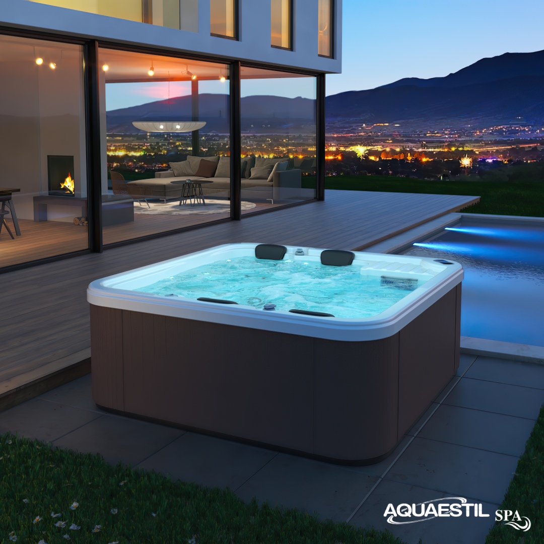 Aquaestil noviteti svibanj 2025: Aquaestil SPA masažni bazeni i inovativna instalacijska rješenja