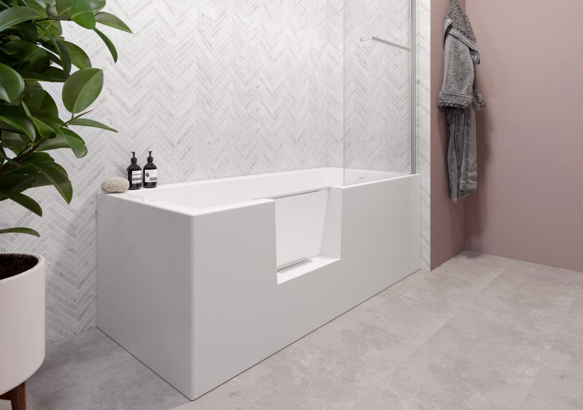 Produzione di vasche da bagno in acrilico