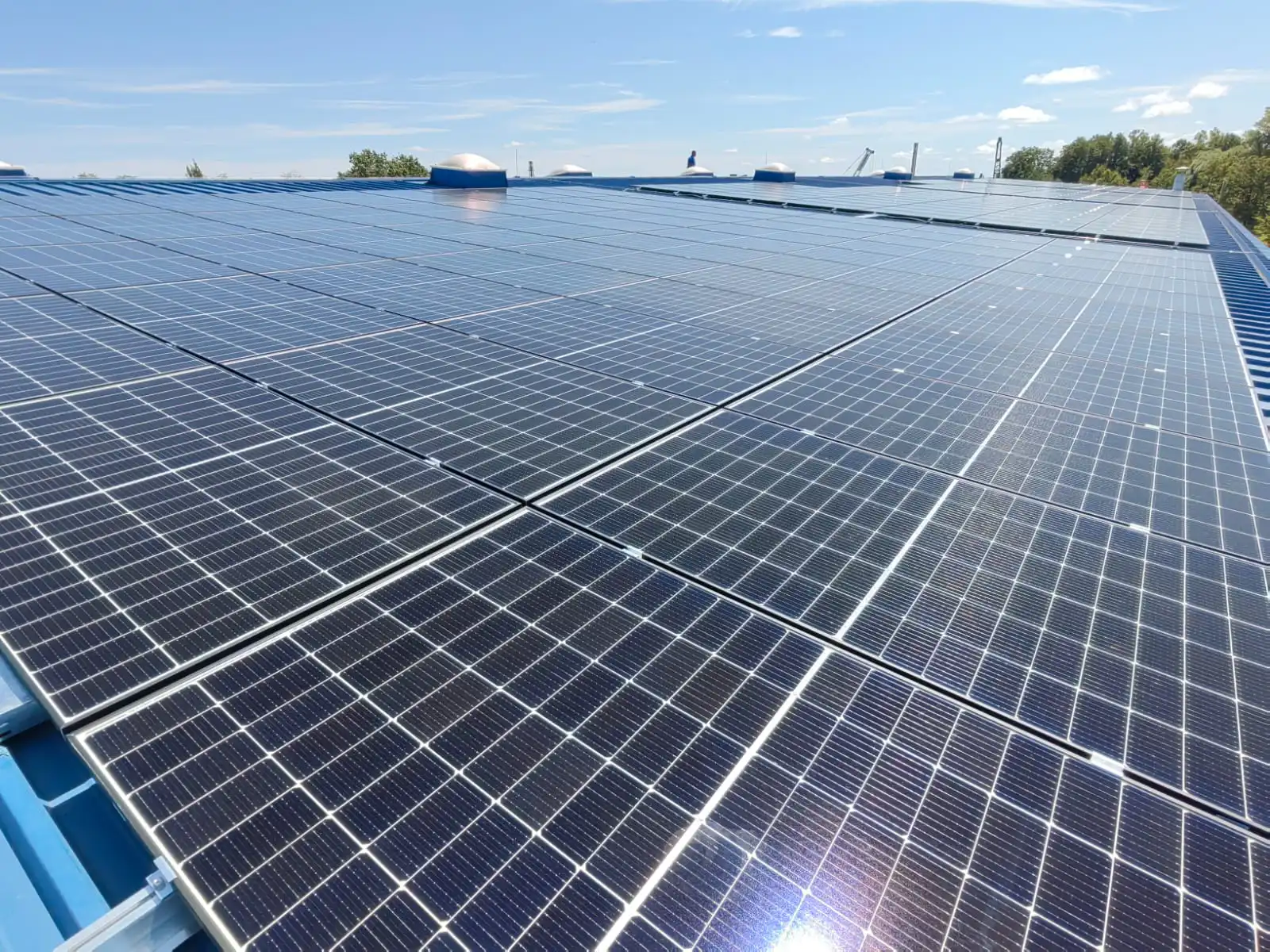 Impianto fotovoltaico sul tetto dello stabilimento produttivo di Ozalj