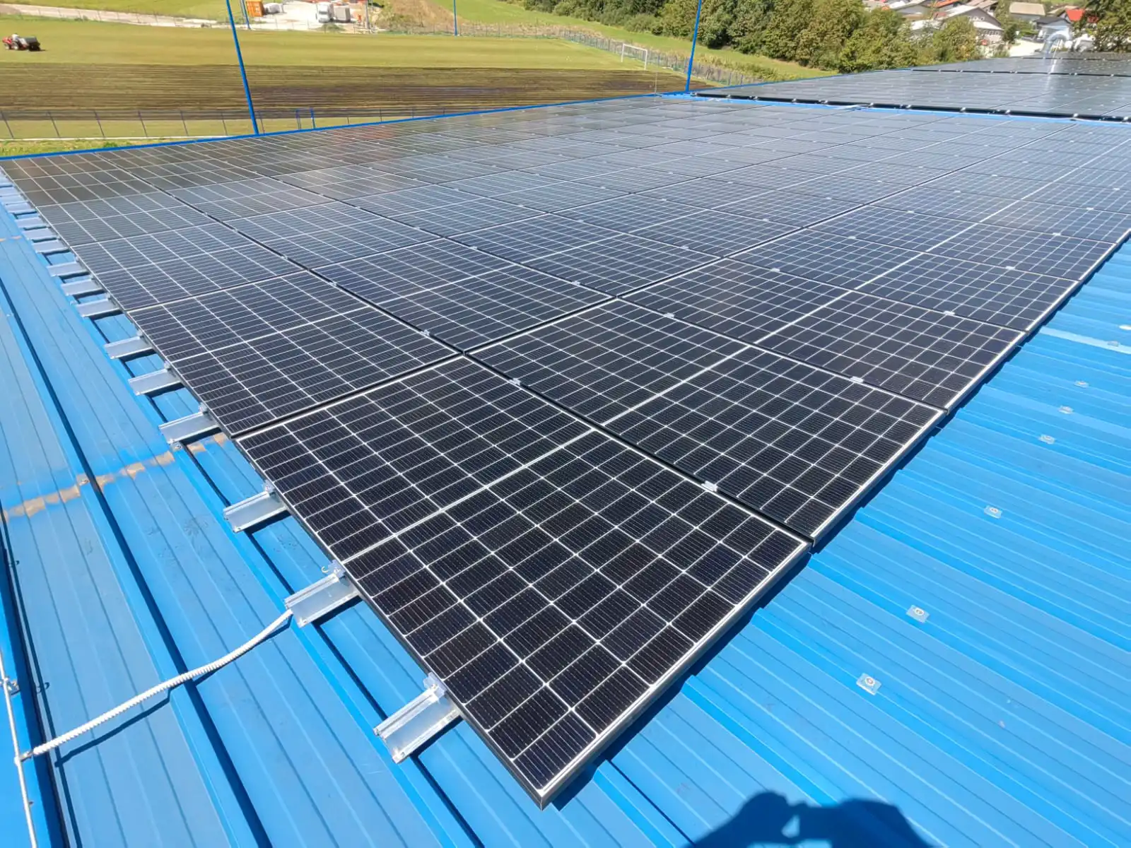Impianto fotovoltaico sul tetto dello stabilimento produttivo di Ozalj