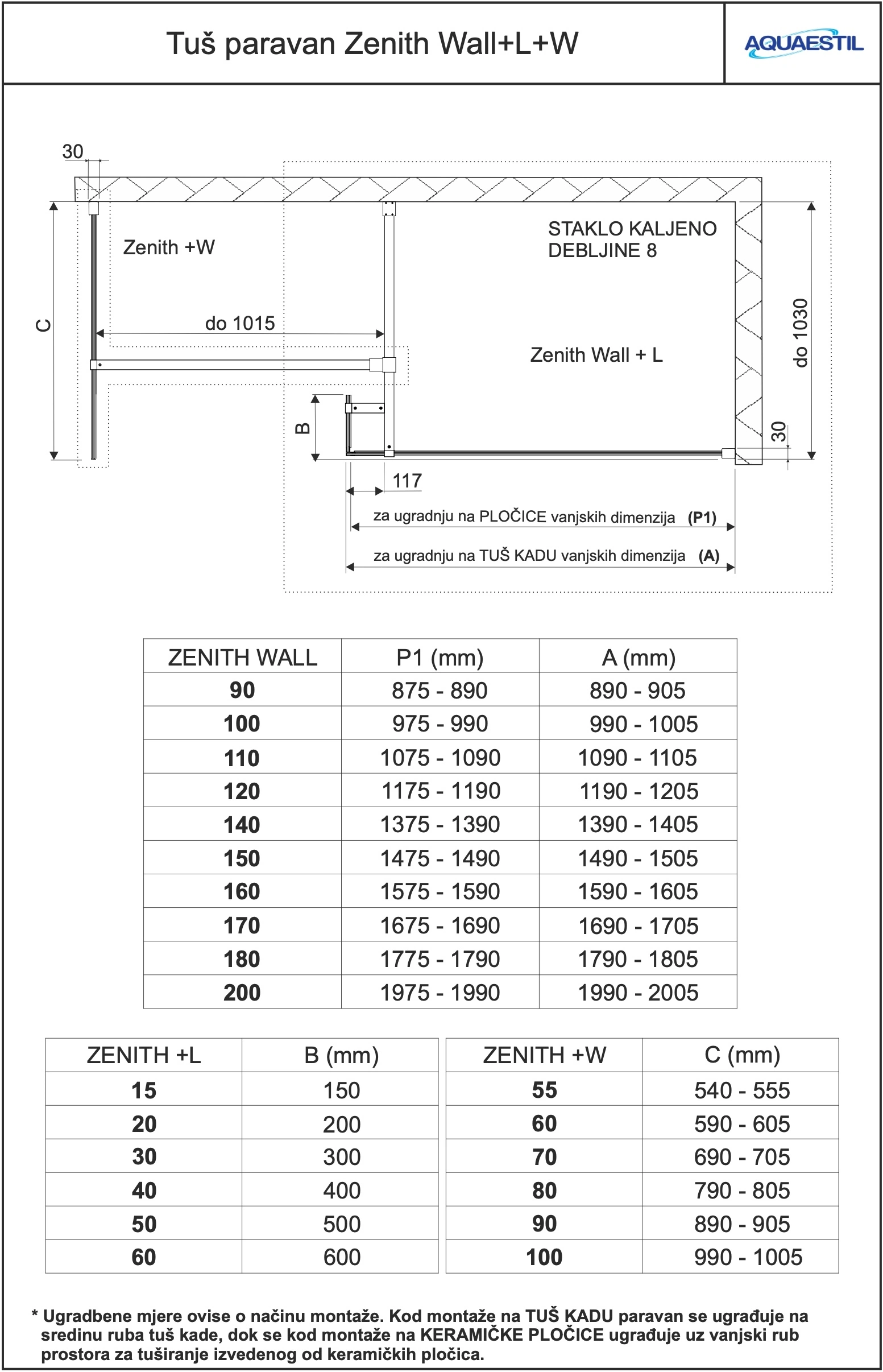 Zenith Wall +L