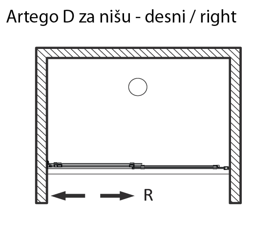 Artego D za nišo