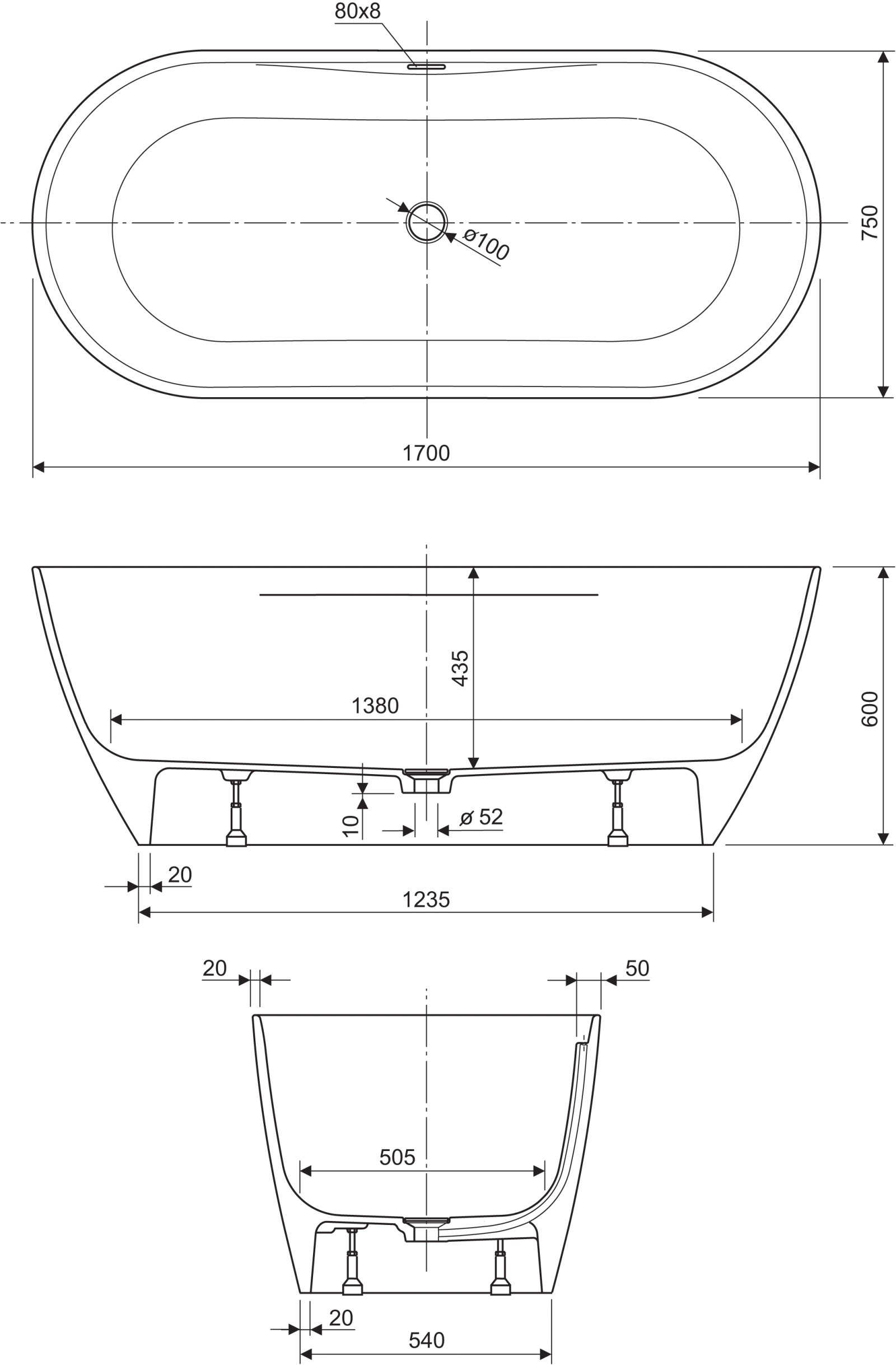 Titan long round
