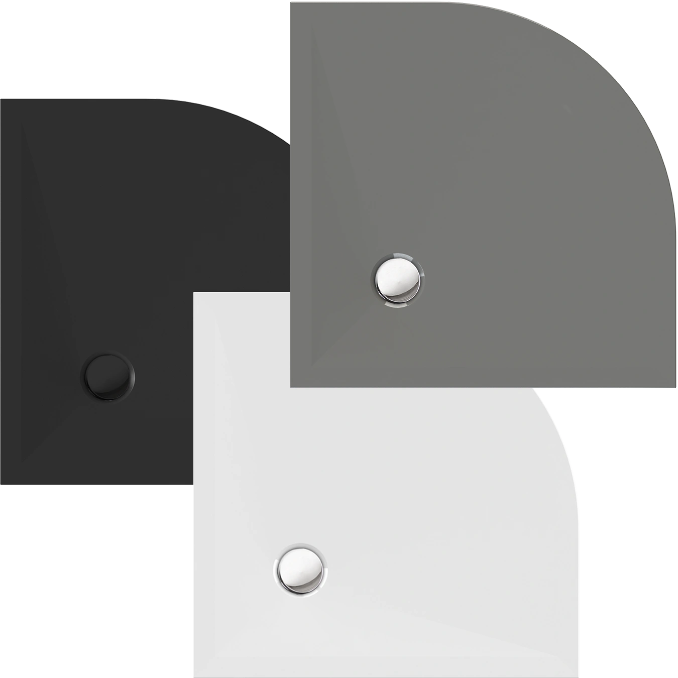 Flat polkrožna
