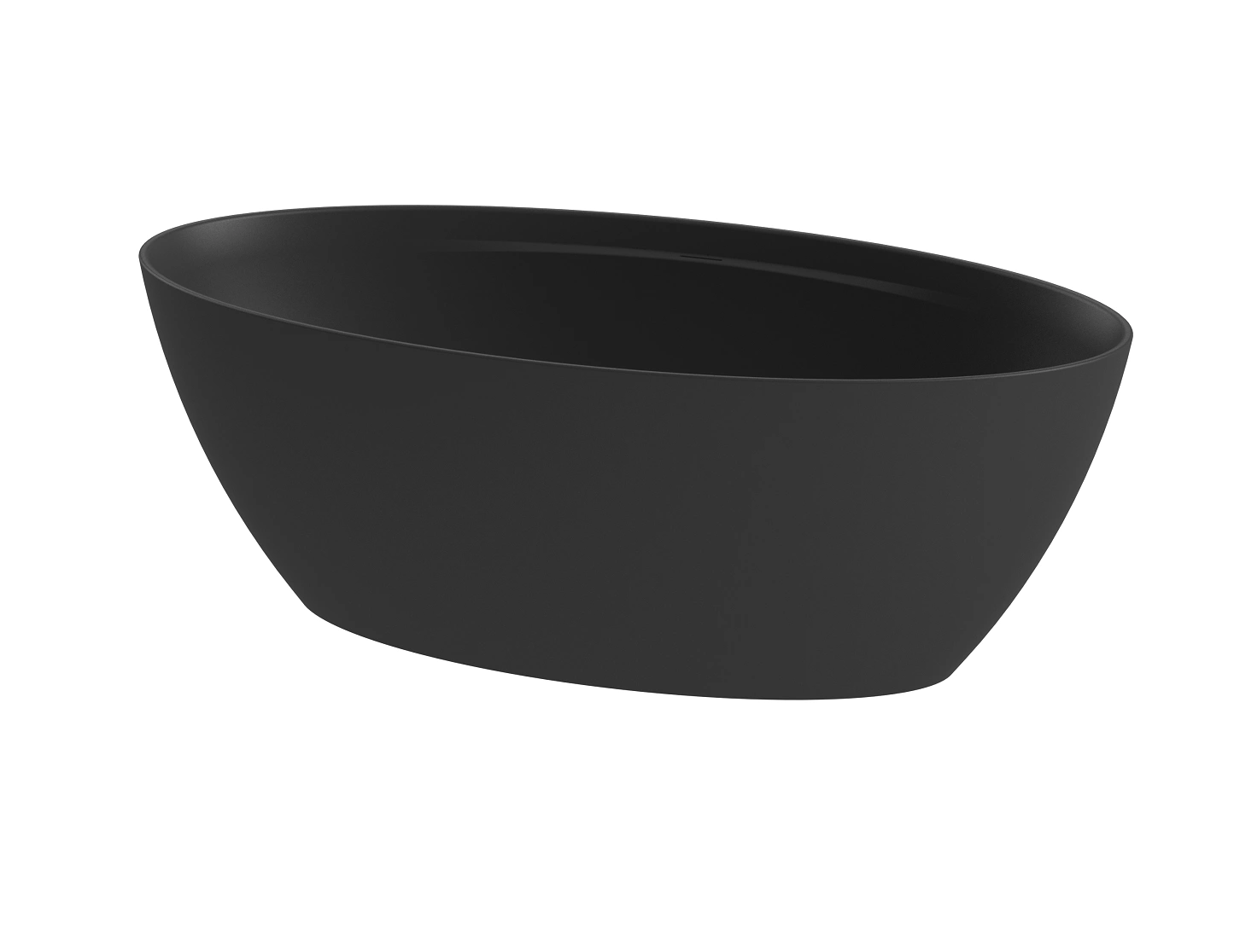 TITAN Oval 170x85 black