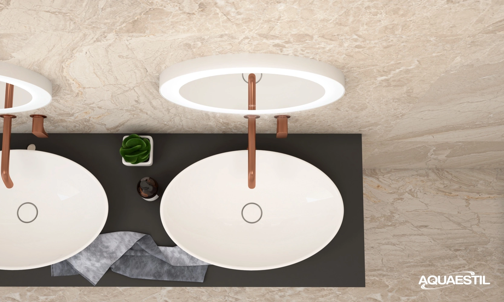 Jazz con lavabi Titan oval