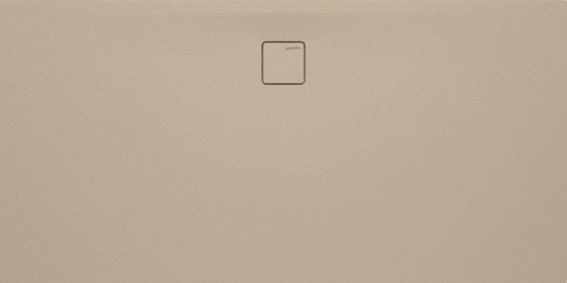 Stone DeLuxe rechteckig (central Abfluss) Beige