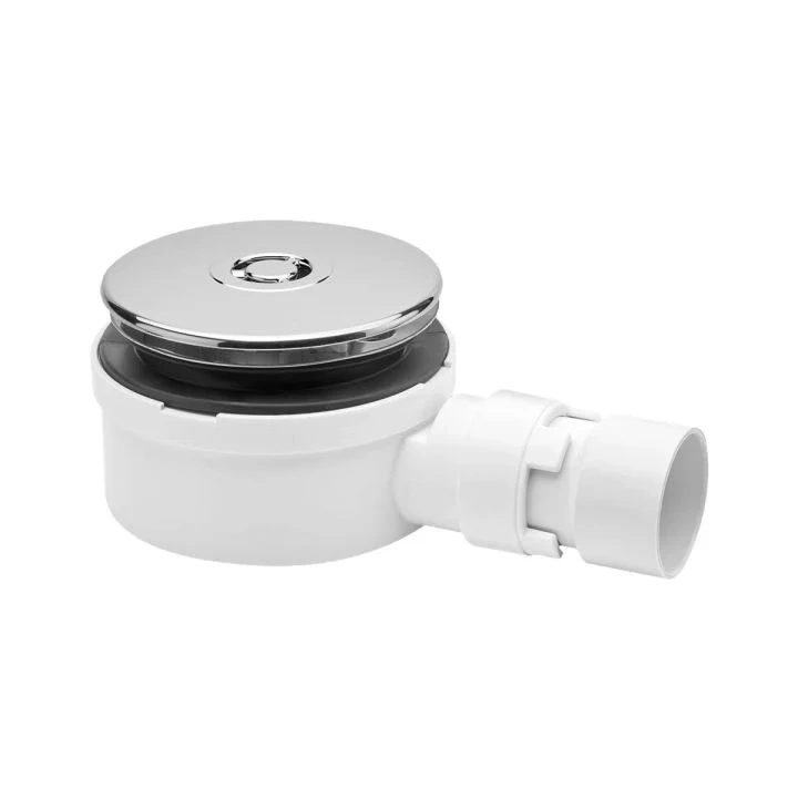 Siphon für Duschwannen Ø90 McAlpine - Chrom