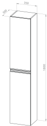 Kolona LYRA 35x180
